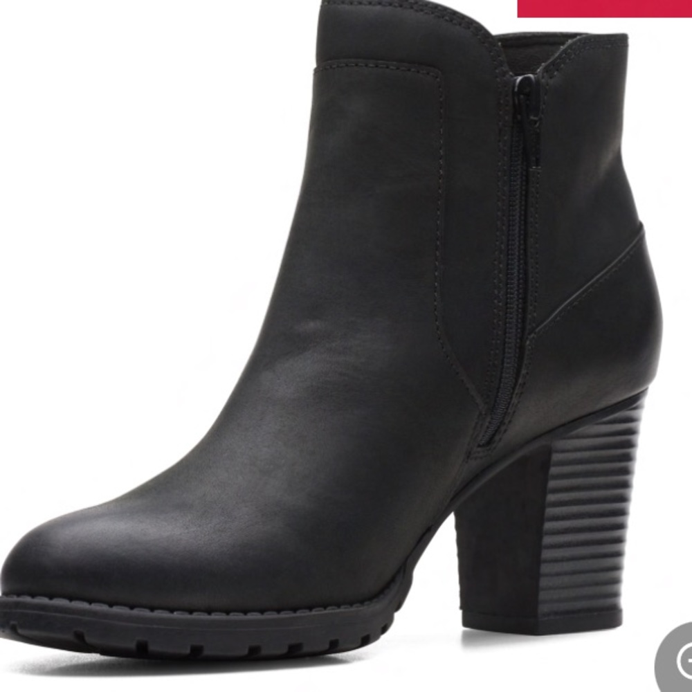 Brand new Clark booties